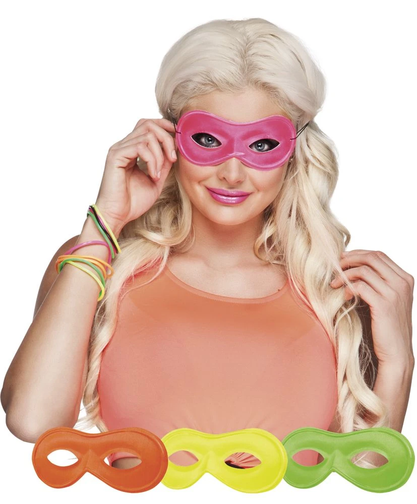 Neon Masker Div. Kleuren - Afbeelding 2