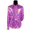 Disco Blouse Heren Paars