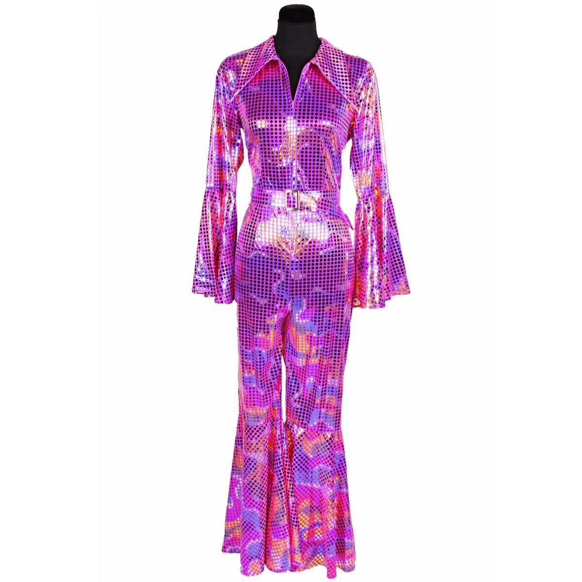 Disco Catsuit Paars