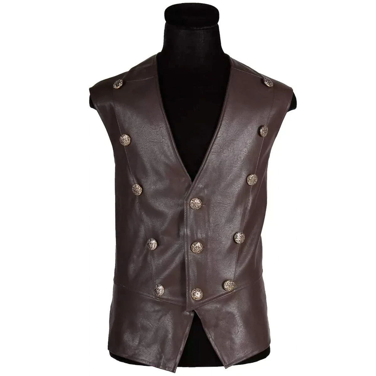 Vest Piraat/Middeleeuwen Bruin