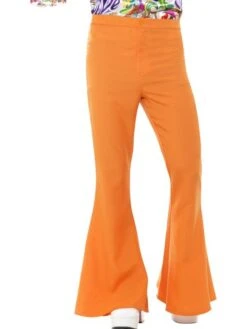 Flared Broek Heren Oranje