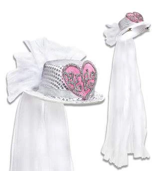 Hoge Hoed Pailletten Bride To Be