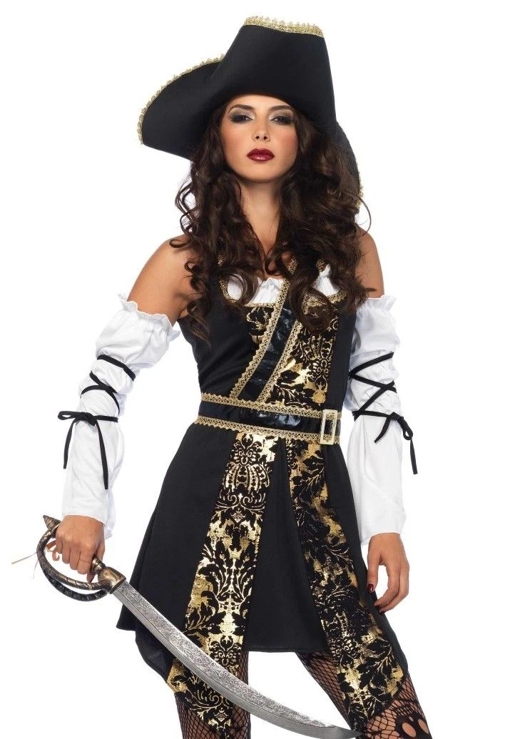 Black Sea Buccaneer Piratenjurk - Afbeelding 3