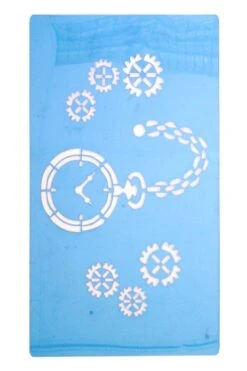 Make-up Sjabloon Steampunk Klok