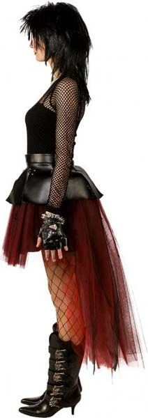 Overrok Zwart Imitatieleder