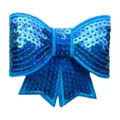 Pailletten Strik Blauw