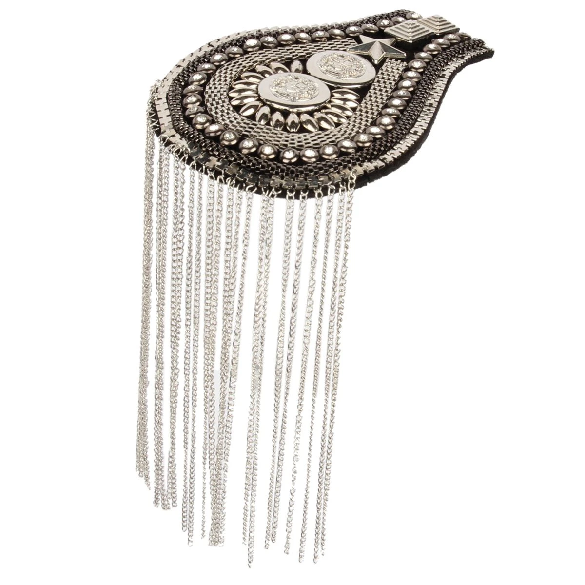 Luxe Epauletten Steampunk Zilver