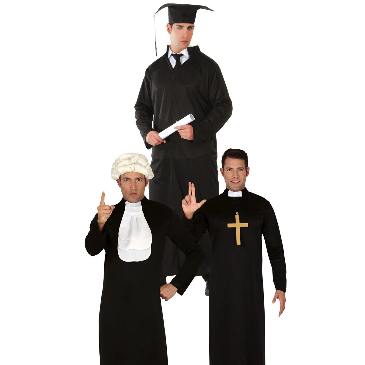 Priester, Rechter, Student Kostuum