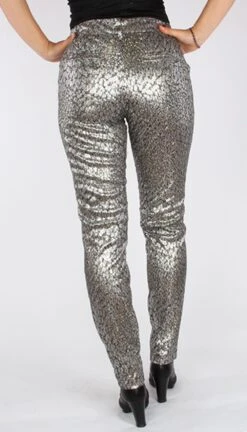 Glitter Damesbroek Zilver