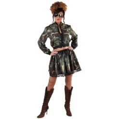 Camouflage Jasje Dame