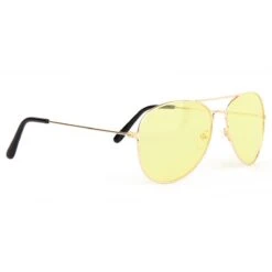 Pilotenbril Spiegelglas Geel