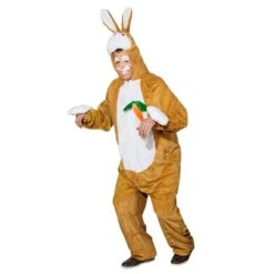 Paashaas Pak Dames Bruin