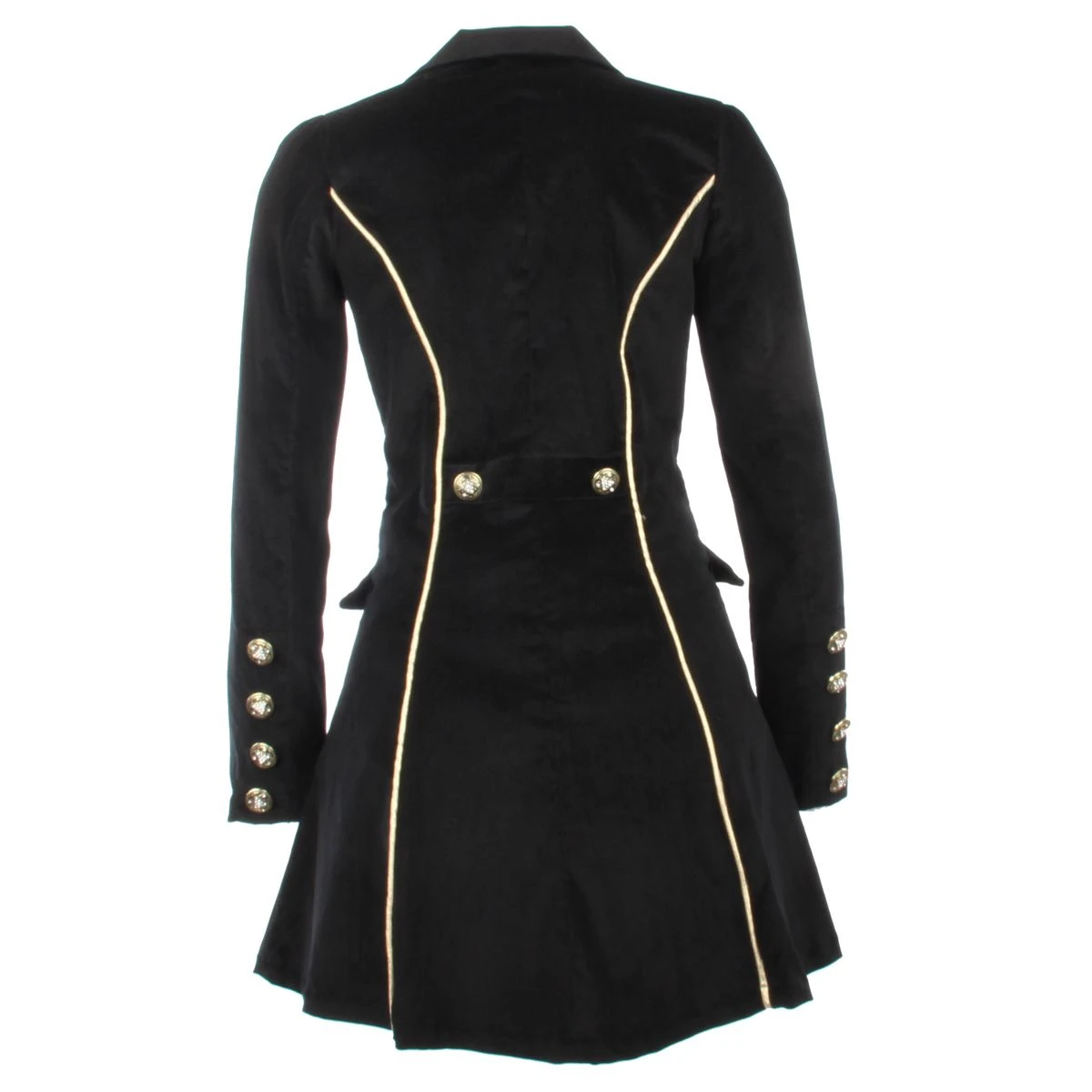 Oeteldonk Damesjas Fluweel Zwart - Afbeelding 5