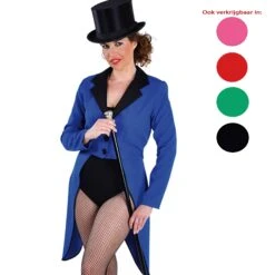 Slipjas Dames Texturé Blauw