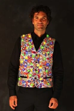 Mercurius Herenvest Goud Met LED