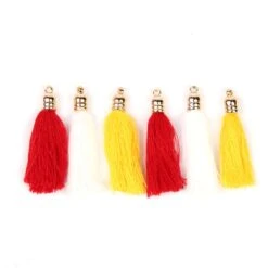 Oeteldonkse Flosjes Rood-Wit-Geel (6 Stuks)