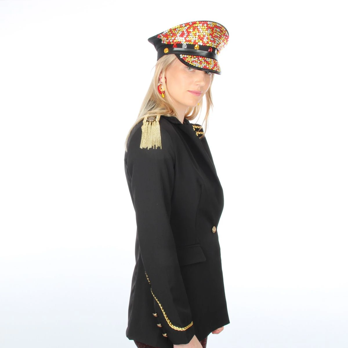 Oeteldonk Damesjas Lang - Afbeelding 2