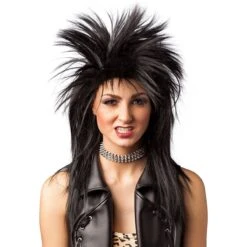 Rock Lady Pruik Zwart