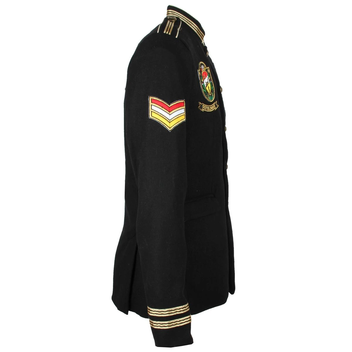 Oeteldonk Uniform Herenjas Zwart Gepimpt - Afbeelding 2