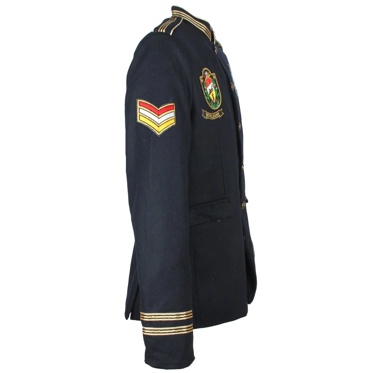 Oeteldonk Uniform Herenjas Donkerblauw Gepimpt - Afbeelding 2