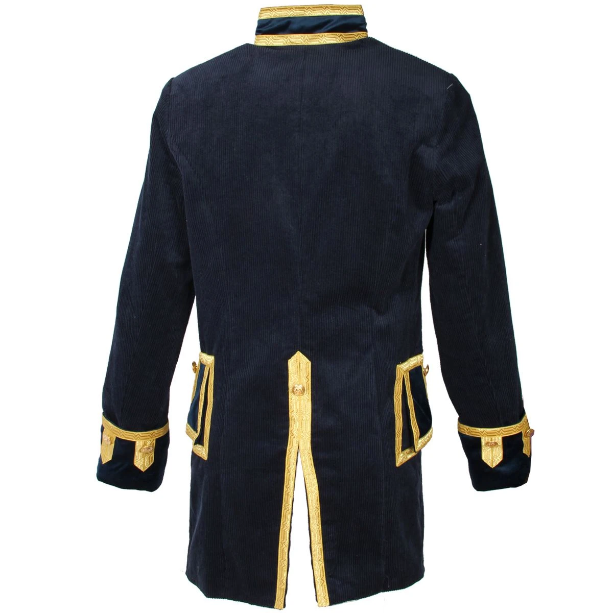 Oeteldonk Herenjas Ribfluweel Donkerblauw - Afbeelding 5