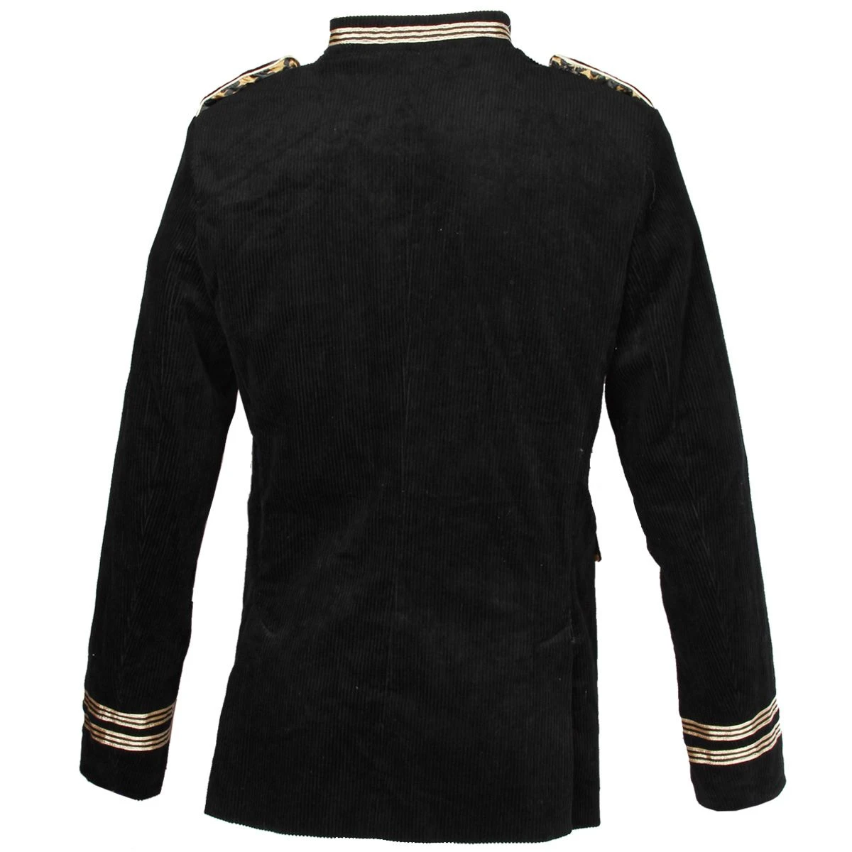 Oeteldonk Uniform Herenjas Ribfluweel Zwart - Afbeelding 5