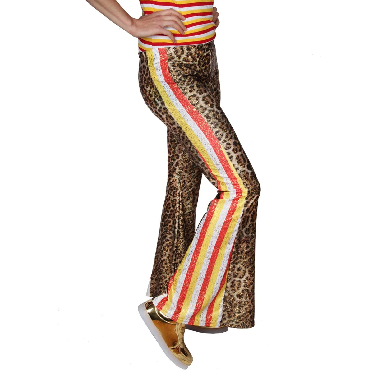 Flare Broek Oeteldonk Panter - Afbeelding 2