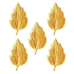 Herfstblaadjes Goud (5 Stuks)