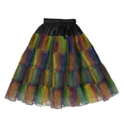 Regenboog Petticoat 3-laags