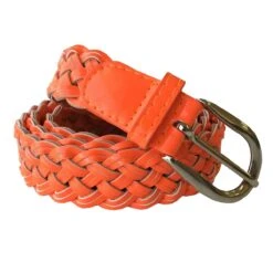 Riem Gevlochten Oranje