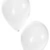 Ballonnen Wit (50 Stuks)