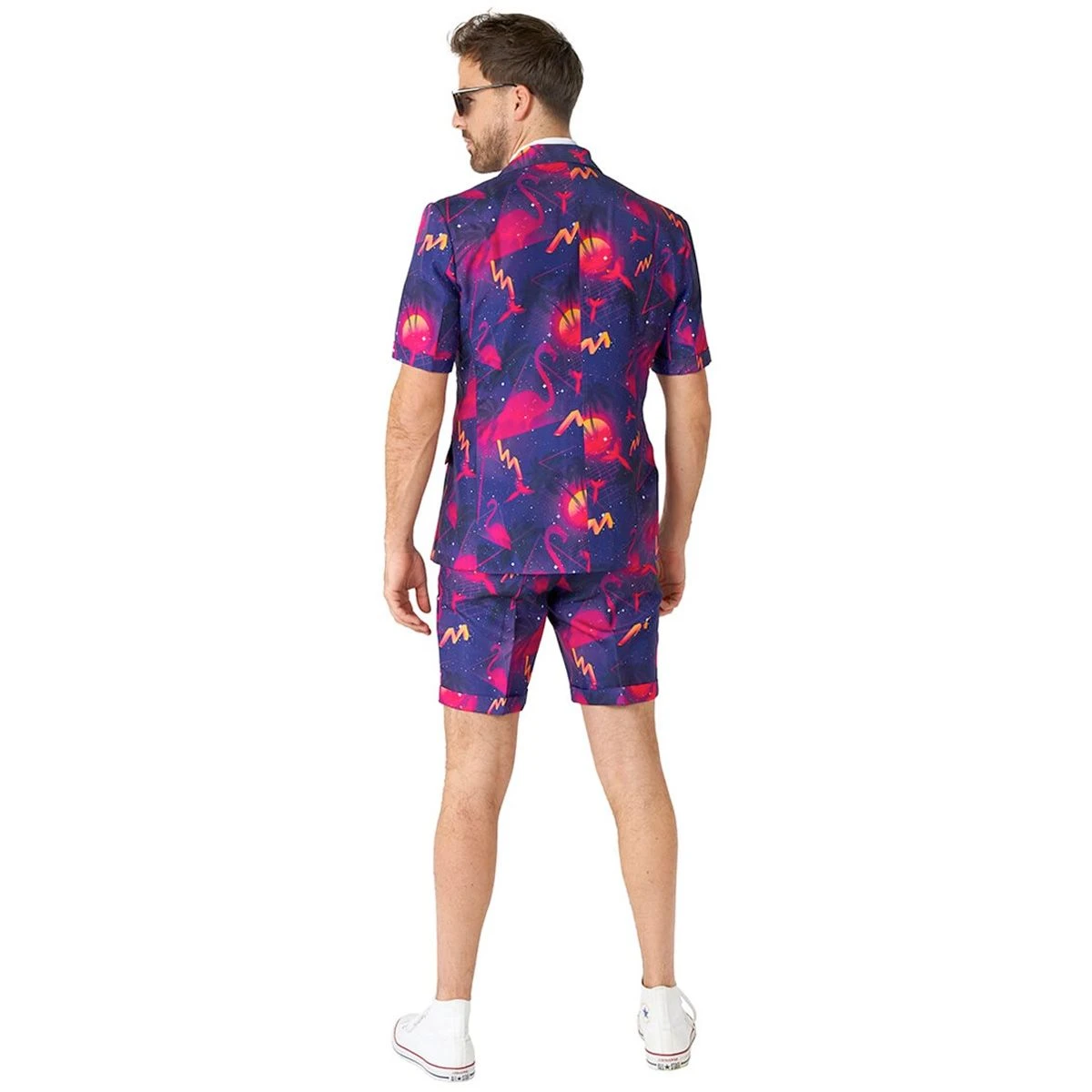Herenkostuum Suitmeister Summer Retro Navy - Afbeelding 2
