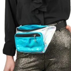 Heuptasje Blauw Metallic