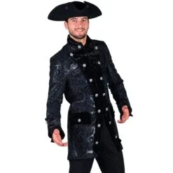 Luxe Markies Jas Zwart