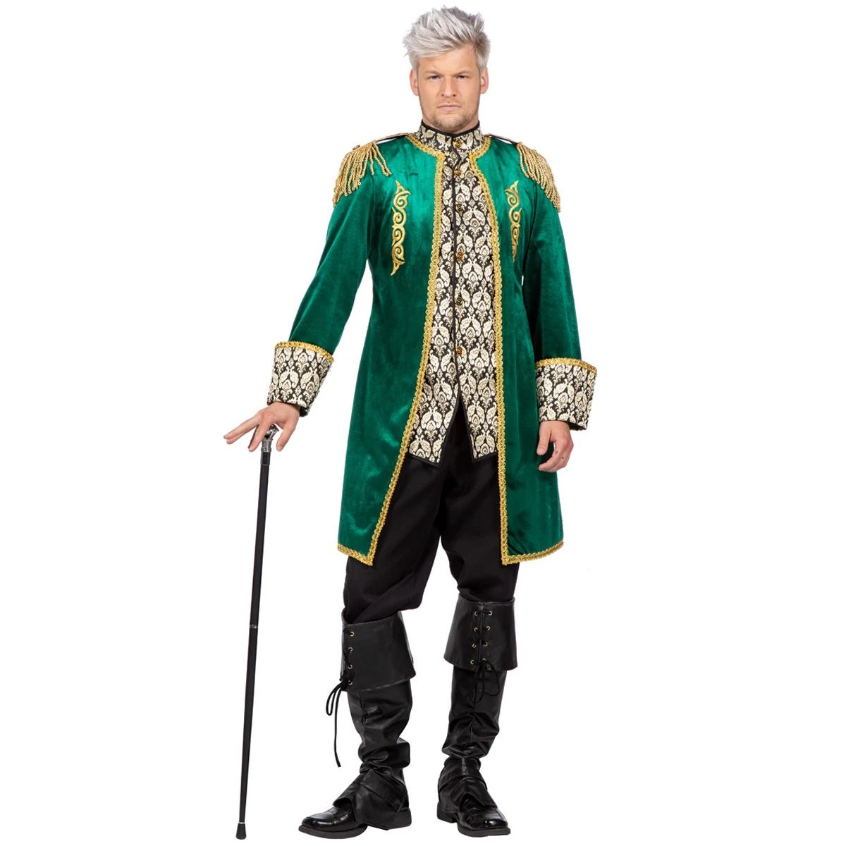 Luxe Jas Markies Fluweel Groen