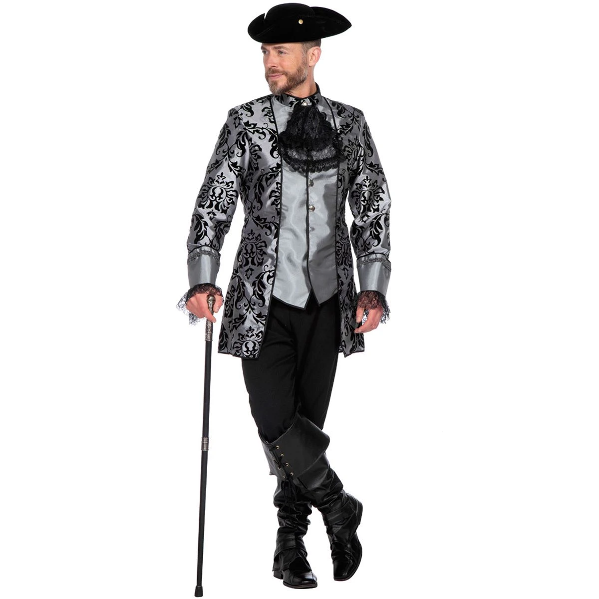 Luxe Markies Grijs/Zwart