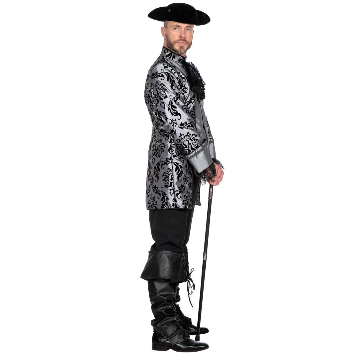 Luxe Markies Grijs/Zwart - Afbeelding 3