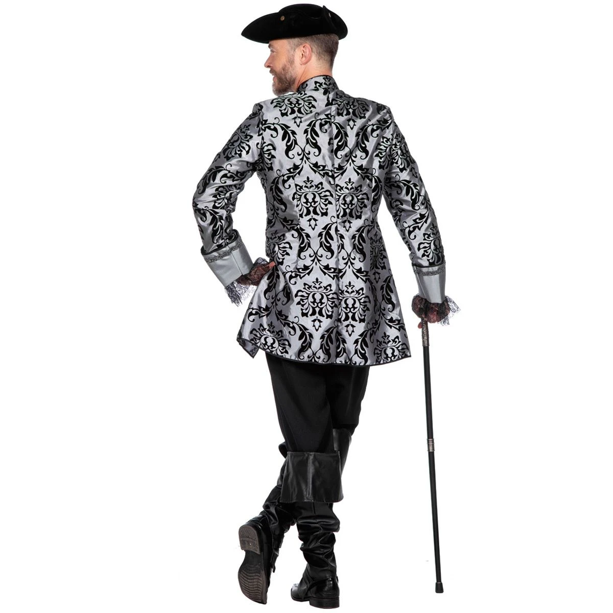 Luxe Markies Grijs/Zwart - Afbeelding 4