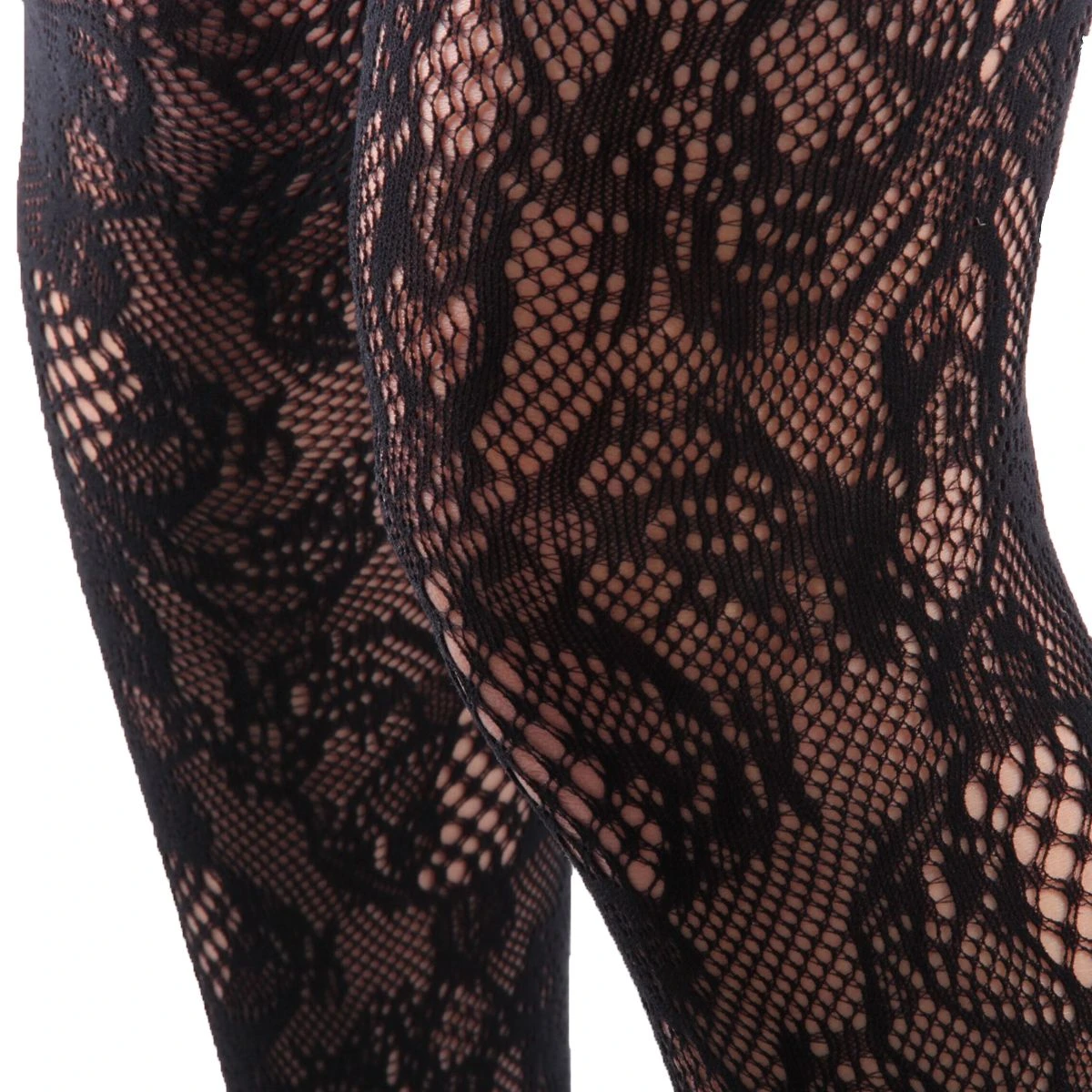 Kanten Legging Zzwart - Afbeelding 2