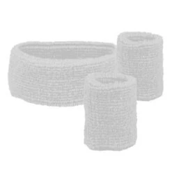 Zweetbandjes Set Wit